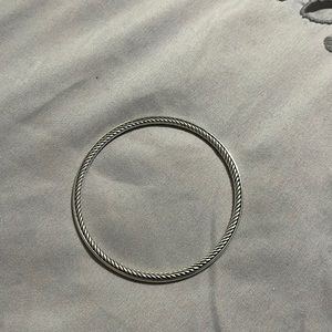 David Yurman Inside-Out Cable Bangle Bracelet